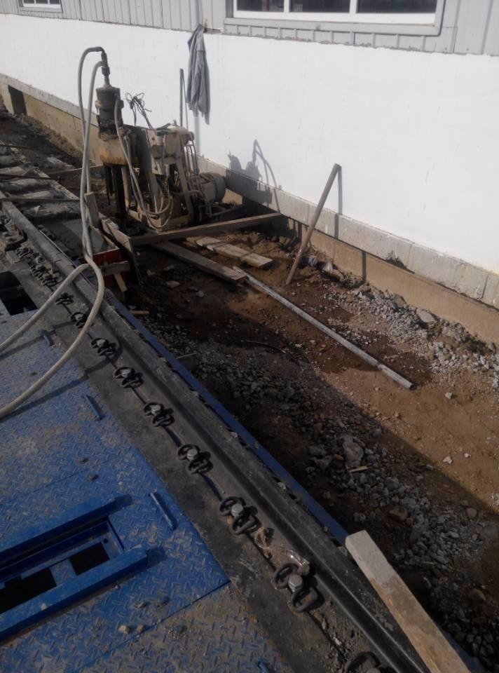 万安注浆治理铁路高路基沉陷病害